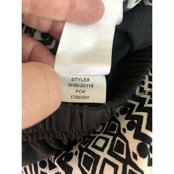 PrAna Bijou Black and White Halter Jumpsuit XS - Picture 7 of 8